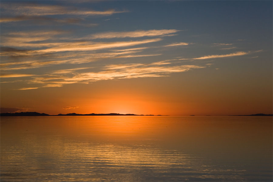 Antelope Island - Sunset