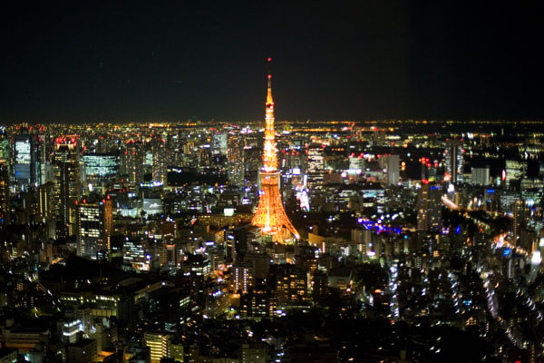 January 2006 Tokyo by night