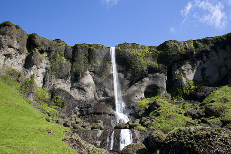Iceland - tiny chute
