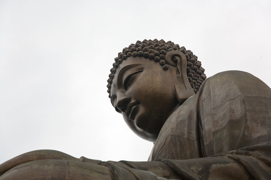 Tian Tan Buddha (250 tons of big buddha), Ngong Ping, Lantau Island